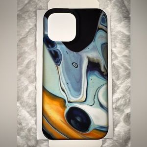 💰HUGE SALE💰OtterBox, Series Figura MagSafe Apple Case. Blue/yellow/black swirl